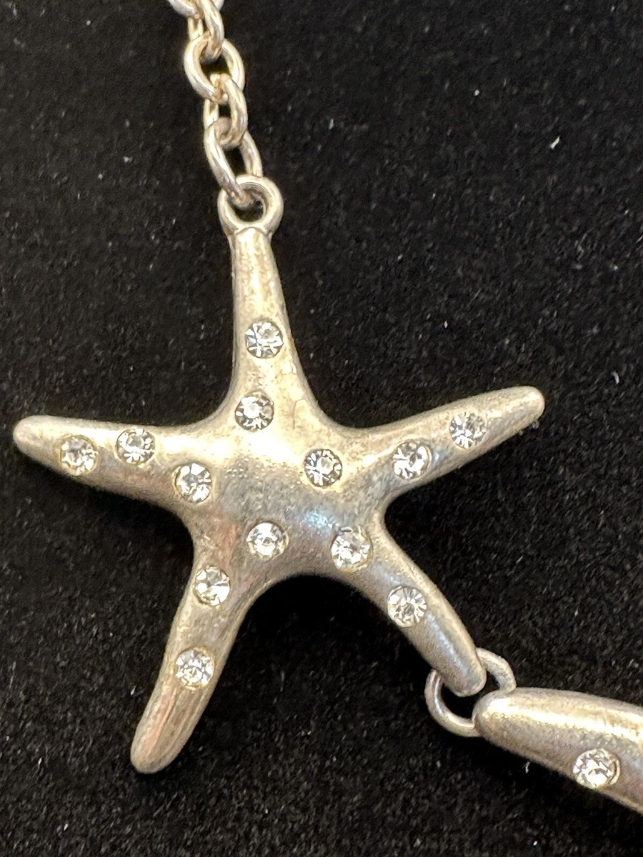 Vintage Signed Joan Boyce Starfish Necklace View 4