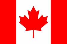 Autoaufkleber - Sticker - Fahne - Canada  Flagge - 9x6 cm