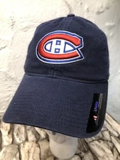 adidas official NHL MONTREAL CANADIENS Hockey Adjustable Strapback Hat OSFA NEW