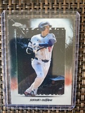 2025 Topps Chrome Update #NT-2 Shohei Ohtani Night Terrors Insert Dodgers