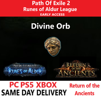RUNES OF ALDUR LEAGUE PATH OF EXILE 2 POE 2   PC PS5 XBOX   GÖTTLICHE ORBS