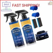 2PCS Car Coating Spray,Quick Effect Coating Agent for Car Coating Spray,Quick Ef