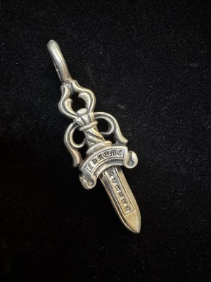 Chrome Hearts Silver .925 Double Dagger Pendant | eBay