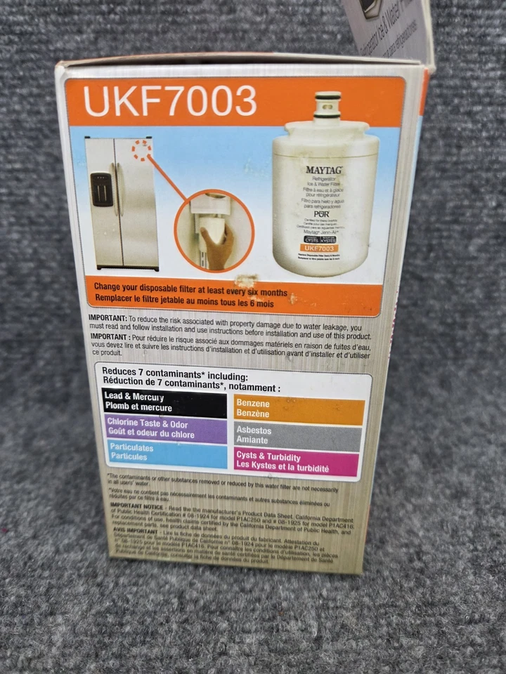 GENUINE OEM Jenn-Air Maytag UKF7003 Replacement Refrigerator Water Filter - Image 4 of 4