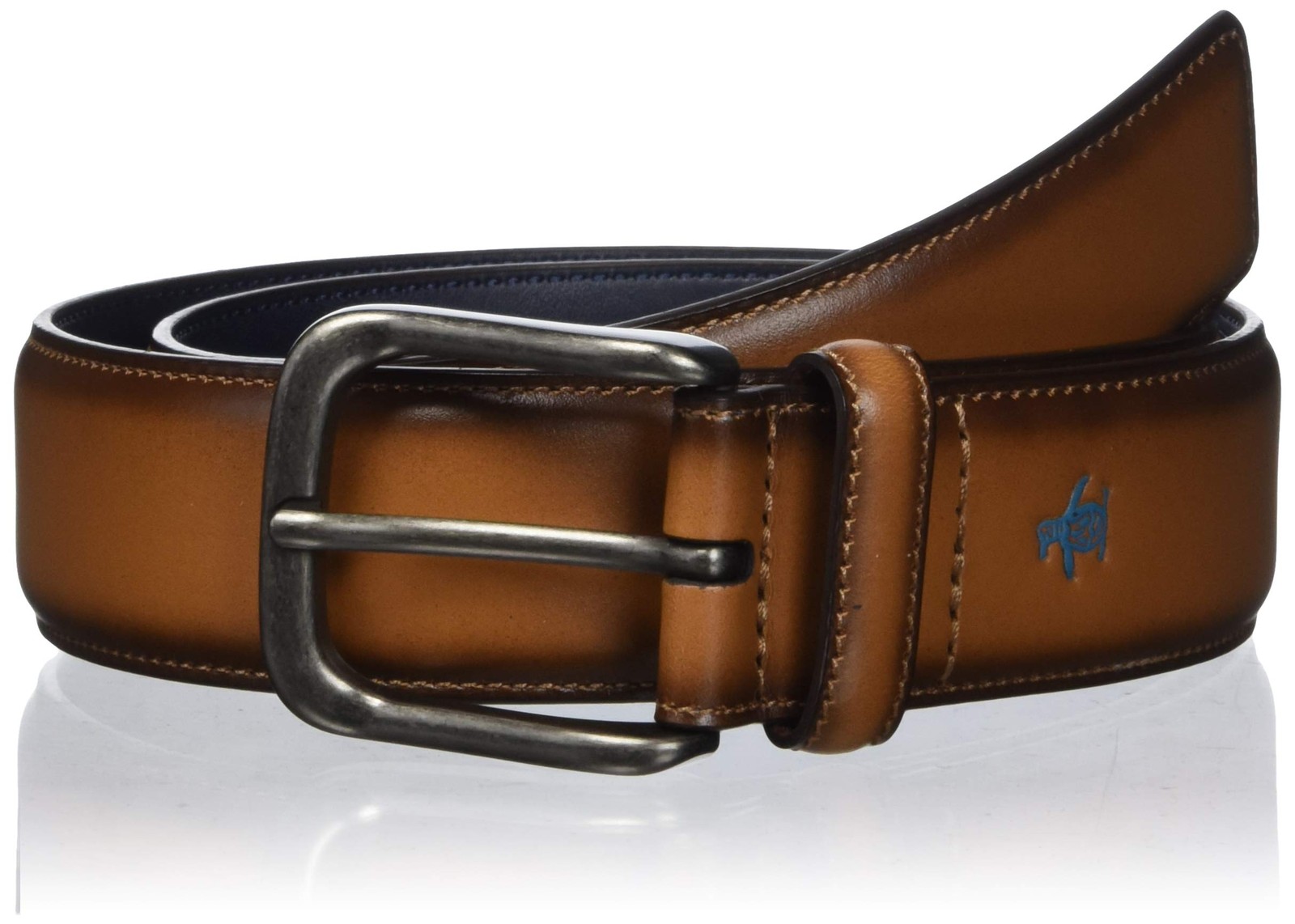 Original Penguin Mens Dress Casual Leather Belt luggage 34 11690₽