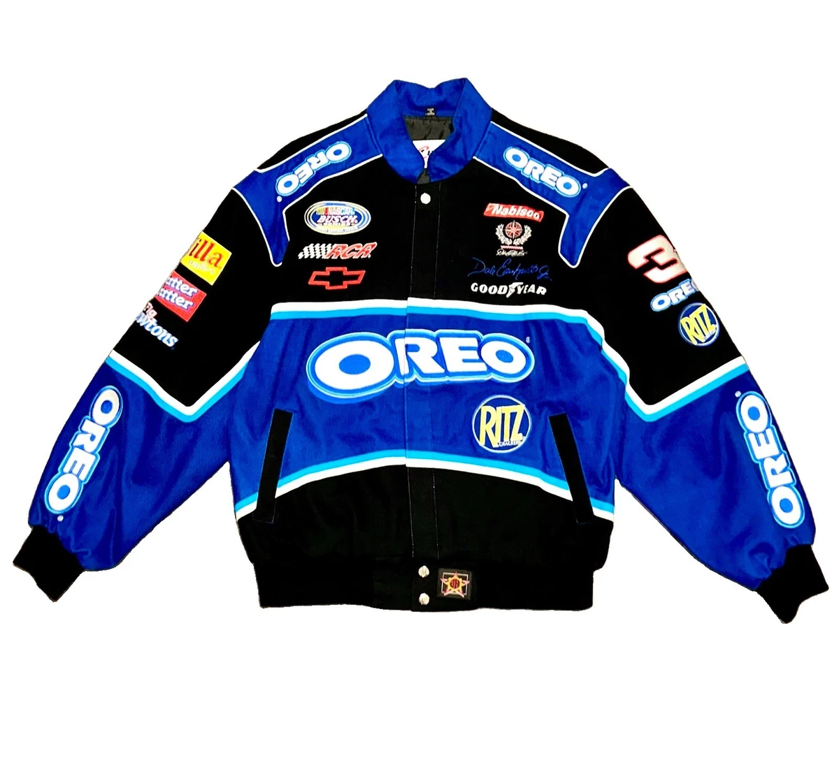 Dale Earnhardt Jr Blue NASCAR Jackets for sale | eBay