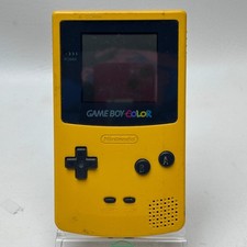 Nintendo Game Boy Color Handheld Game Console CGB-001 Yellow