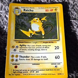 Raichu 14 102 | eBay