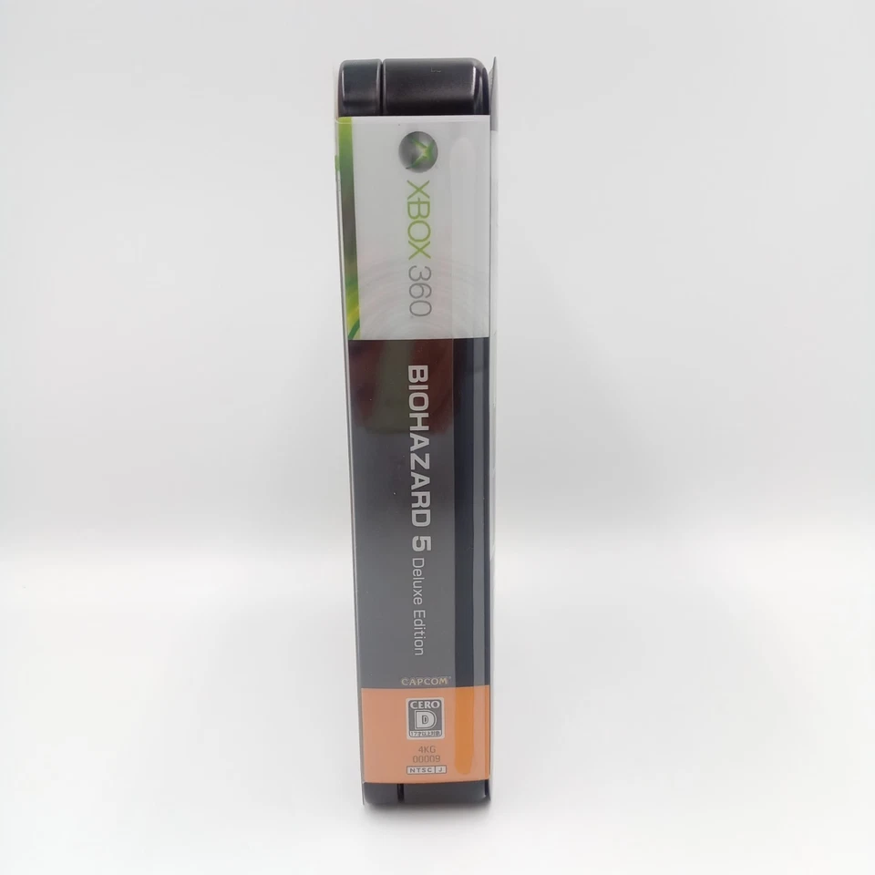 Biohazard 5 Deluxe Edition Microsoft Xbox 360 Authentic Japanese CIB Complete - Image 2 of 4