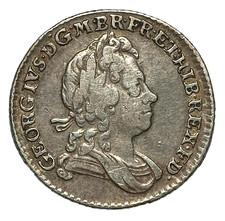 1723 Sixpence George I  #-E105
