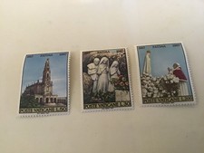 Vatican 1967 The 50th Anniversary of Virgin Marys Revelation in Fatima  mnh