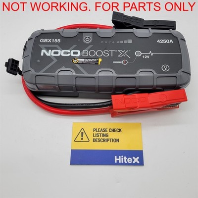 NOCO Boost X GBX155: 4250A UltraSafe Jump Starter   12V [GBX155] -NOT WORKING-