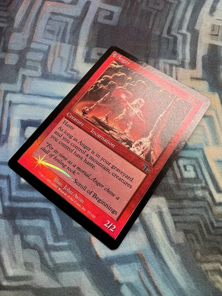 MTG Foil Anger EX/LP+ Judgment - Image 4 of 4