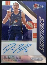 2020 Diana Taurasi SILVER Panini Prizm Signatures WNBA Auto Phoenix Mercury