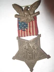 GAR Grand Army of The Republic 1861 - 1866 US Civil War Veterans Medal / Badge