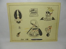 Vintage 1976 Don Nolan 76N "H-D and stuff". Fair condition.