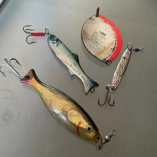 4 OLD ABU FISHING LURES