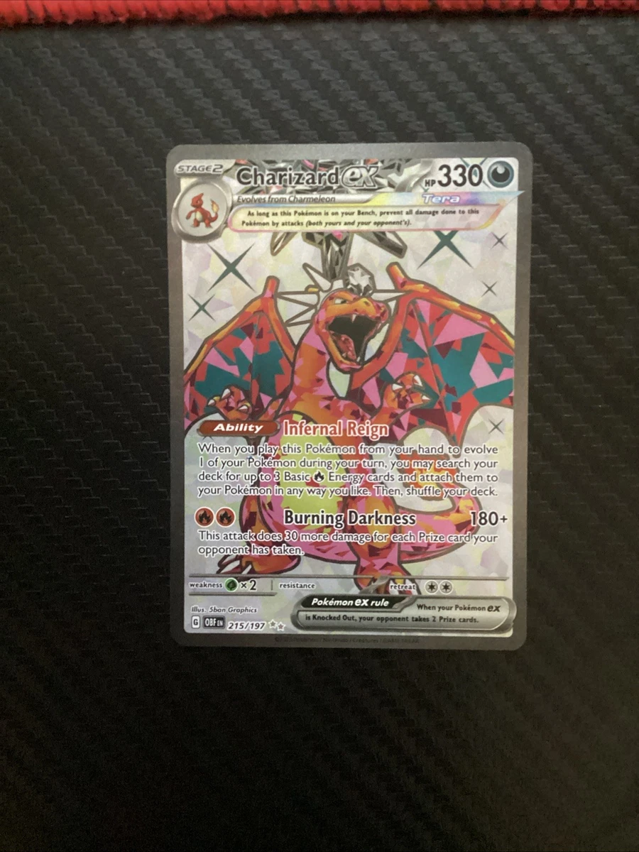 Charizard ex 215/197 SV03: Obsidian Flames for sale | eBay