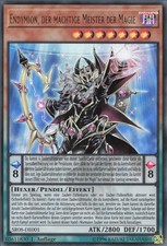 YuGiOh Endymion, der mächtige Meister der Magie SR08-DE001 Ultra Rare NM 1st