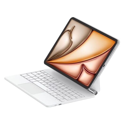 Magic Keyboard Case for iPad Air 11 inch M3 (2025) / M2 (2024) / iPad Air White