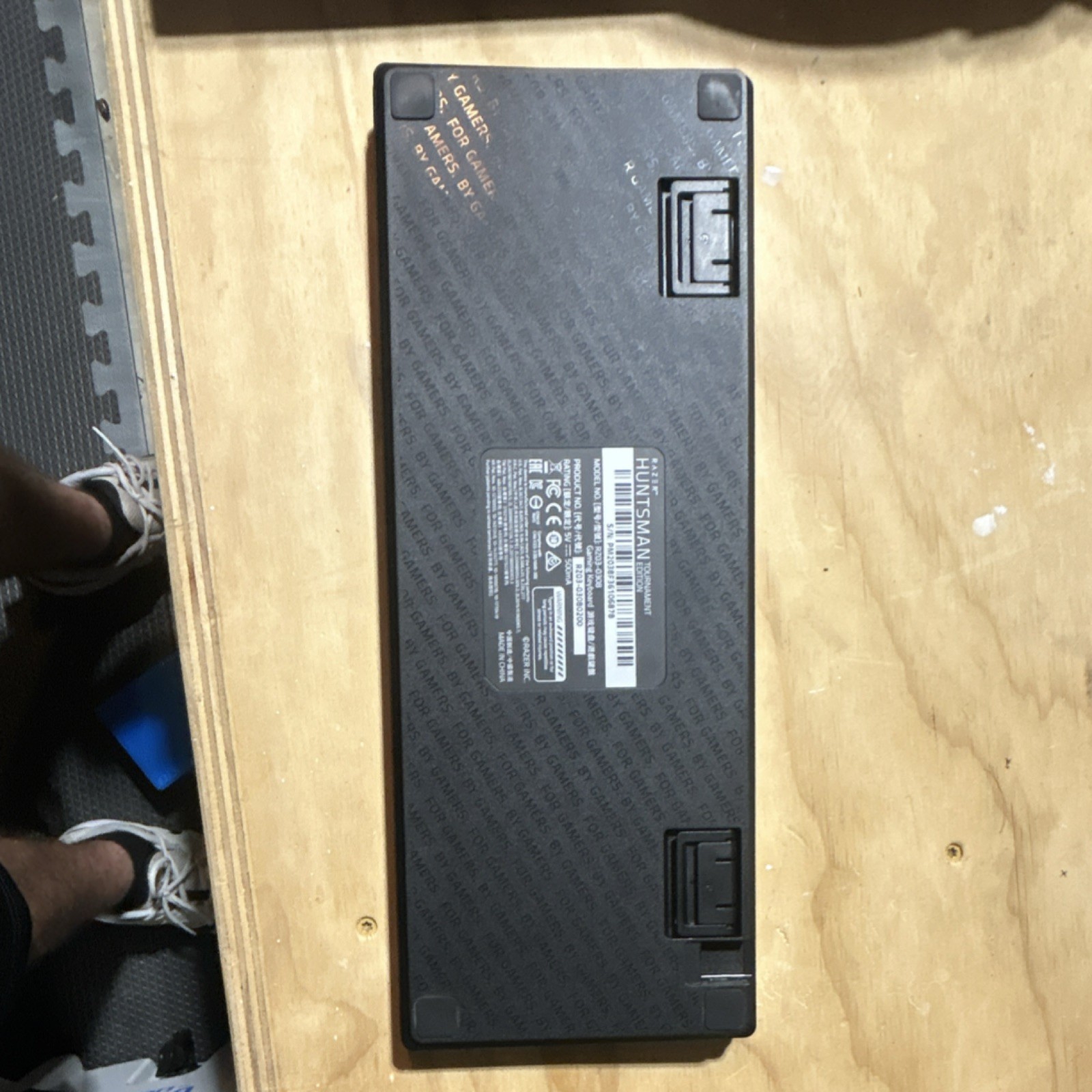 Razer Huntsman Tournament Edition Black Gaming Wired Keyboard tkl 