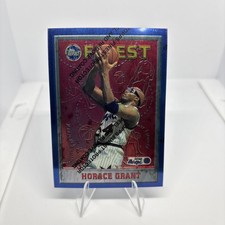 1995-96 Topps Finest Horace Grant #105 Refractor w/protective Coating Orlando