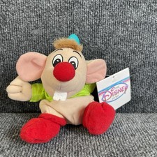 Disney Store Cinderella Gus The Mouse Plush 6  Stuffed Animal Doll Toy Beanie