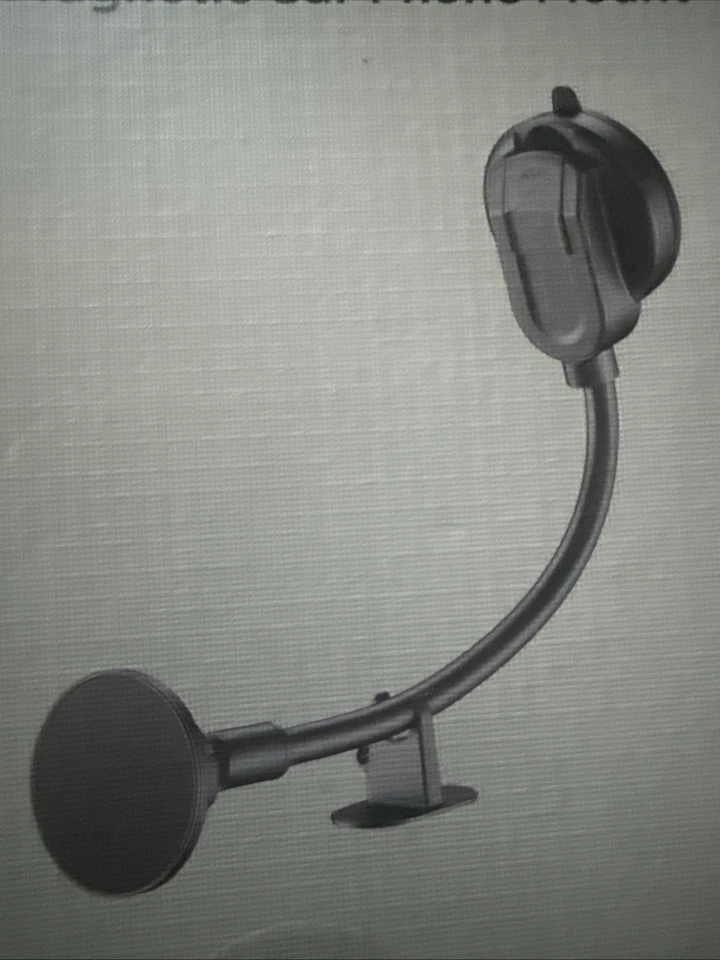 Cell Phone Magnetic Phone Holder With Flexible Arm and Sticky Suction Cup - Image 3 of 3