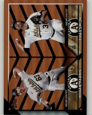 2023 Topps Update Hogan Harris Chad Smith Orange and Black Foil #US49 Athletics