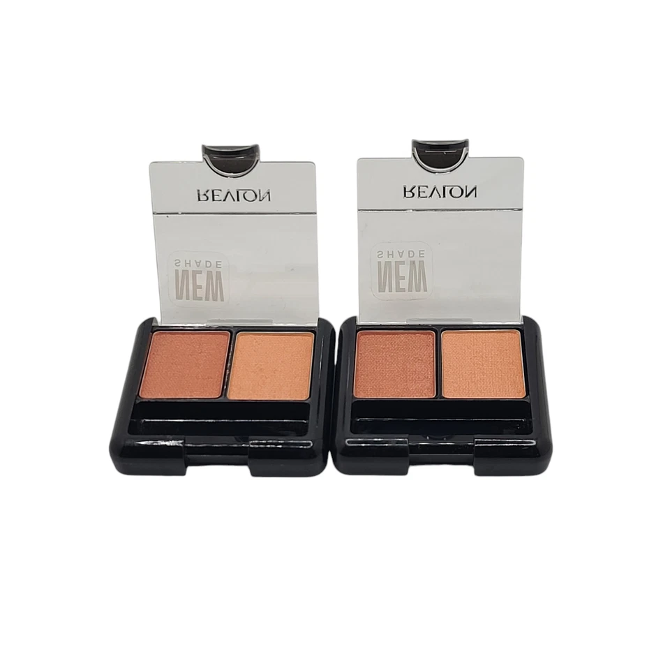 2 Pack Revlon Wet/Dry Eyeshadow Duo ~ Lava Blast 0.11 oz - Image 2 of 4