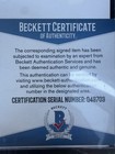 Footloose Signed Movie Poster - Beckett COA Authenticated, Serial #Q49703 — photo 2