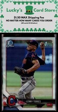 2018 Bowman Draft #BDC-8 Lenny Torres Chrome Refractors 1st Bowman Rookie