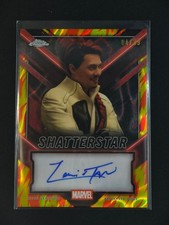 Shatterstar 2025 Chrome Deadpool Auto Human Torch Red & Orange Lava 04/39 [2hk