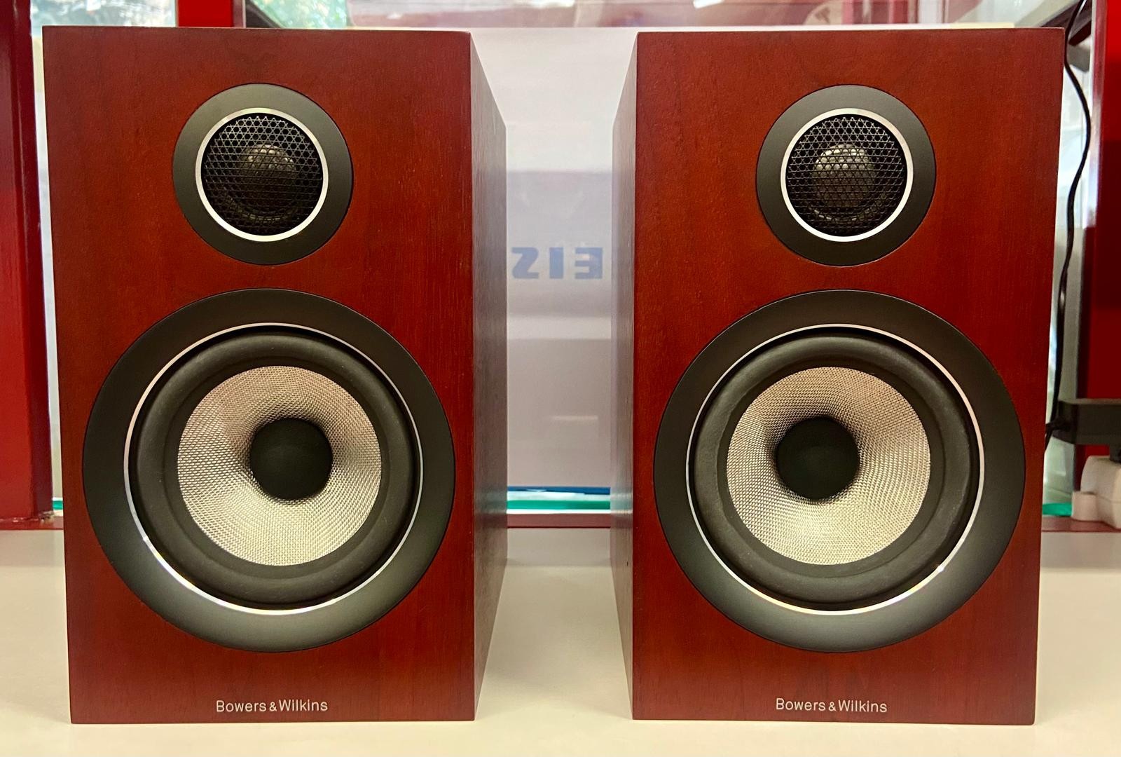 🔊 Coppia di Diffusori da Scaffale Bowers & Wilkins 707 S2 (Finitura Rosenut) -