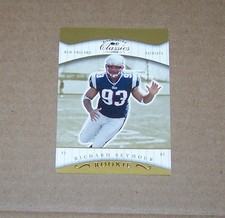 2001 Donruss Classics Richard Seymour Rookie 347/475 Card #139  H5. rookie card picture
