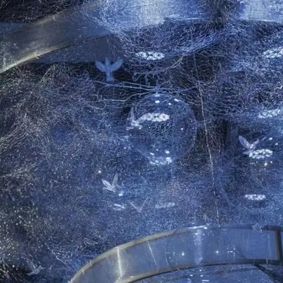 LED Dekoration Lichterkette Außen Garten Party Weihnachten Hochzeit Netz