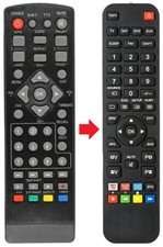 Fernbedienung geeignet für VANTAGE VT-65HDC