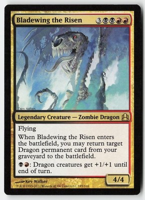 Bladewing the Risen #185 (LP) Commander CMD Magic MTG