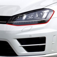 Devil Eye® Scheinwerfer Folie Stripe Tuning  für VW Golf 7 6 5 4 GTI GTD KX004