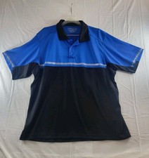 5.11 Tactical Shirt Men's Size 2XL Blue Bike Patrol Short Sleeve Cycling Reflect