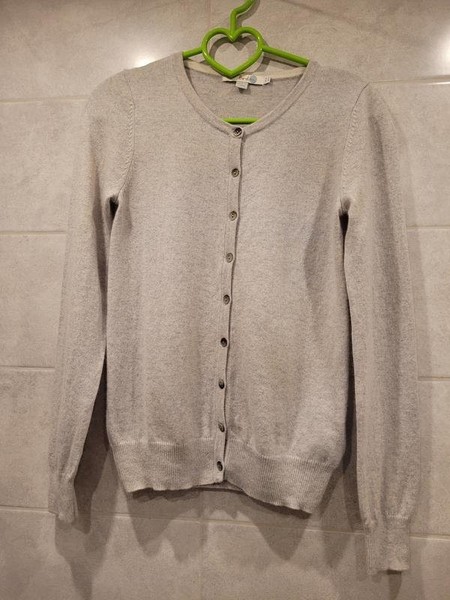 Women Boden Sweater Grey Cashmere XXS