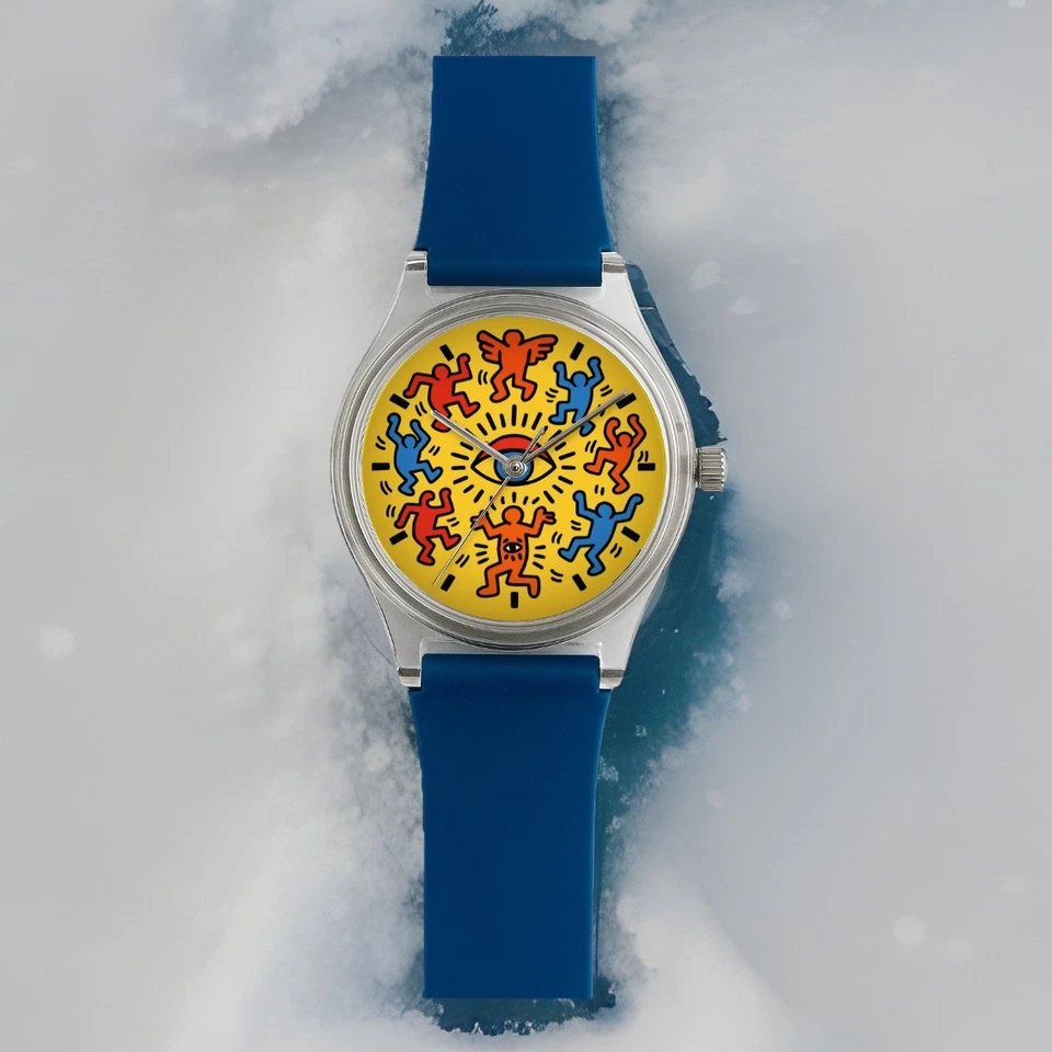 Reloj Pulsera KEITH HARING Retro OJO Arte Pop Regalo Foto 4 de 4