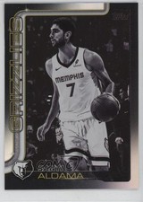 2025-26 Topps Blackout Santi Aldama #187 1lq2