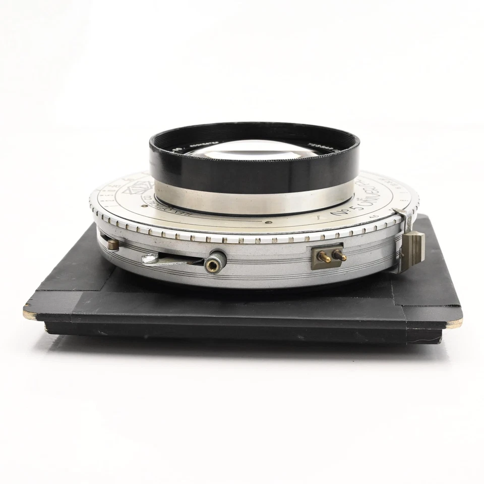 Bausch & Lomb 305mm f4.5 Tessar IC 8x10 Large Format Lens w/No. 5 Universal #781 - Image 4 of 4