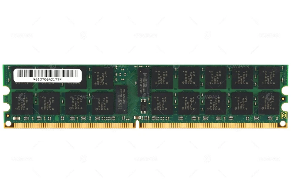 NLD257R21203F-D32KIA NETLIST MEMORY 2GB 2RX4 PC2 3200R DDR2 - Image 3 of 3