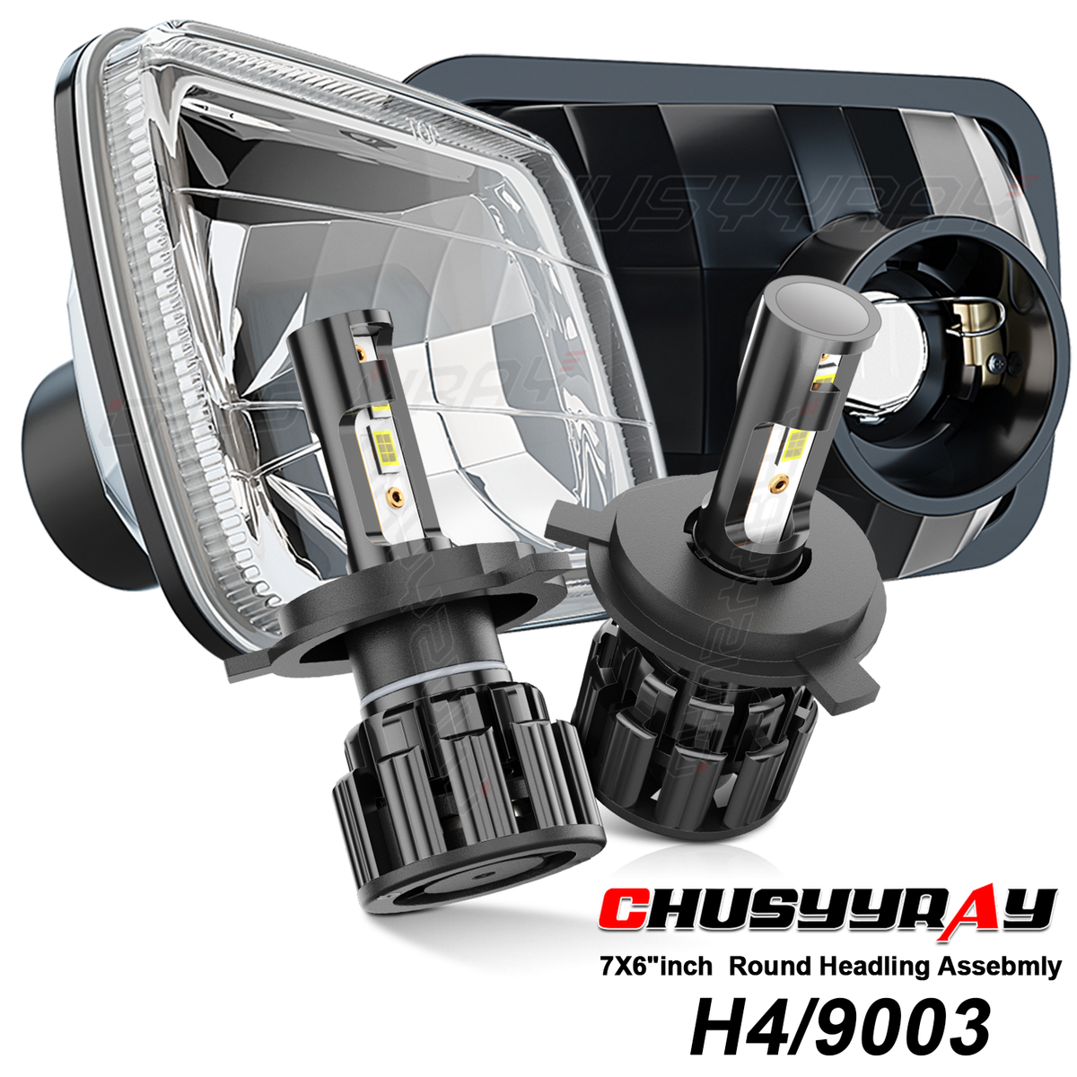 ま*り様 【未開封！LED電飾付き！】1/10  E30型 Mスポーツ ブ Pair 7x6'' 5x7 LED Headlights For Toyota Celica 1982 -1993 MR2