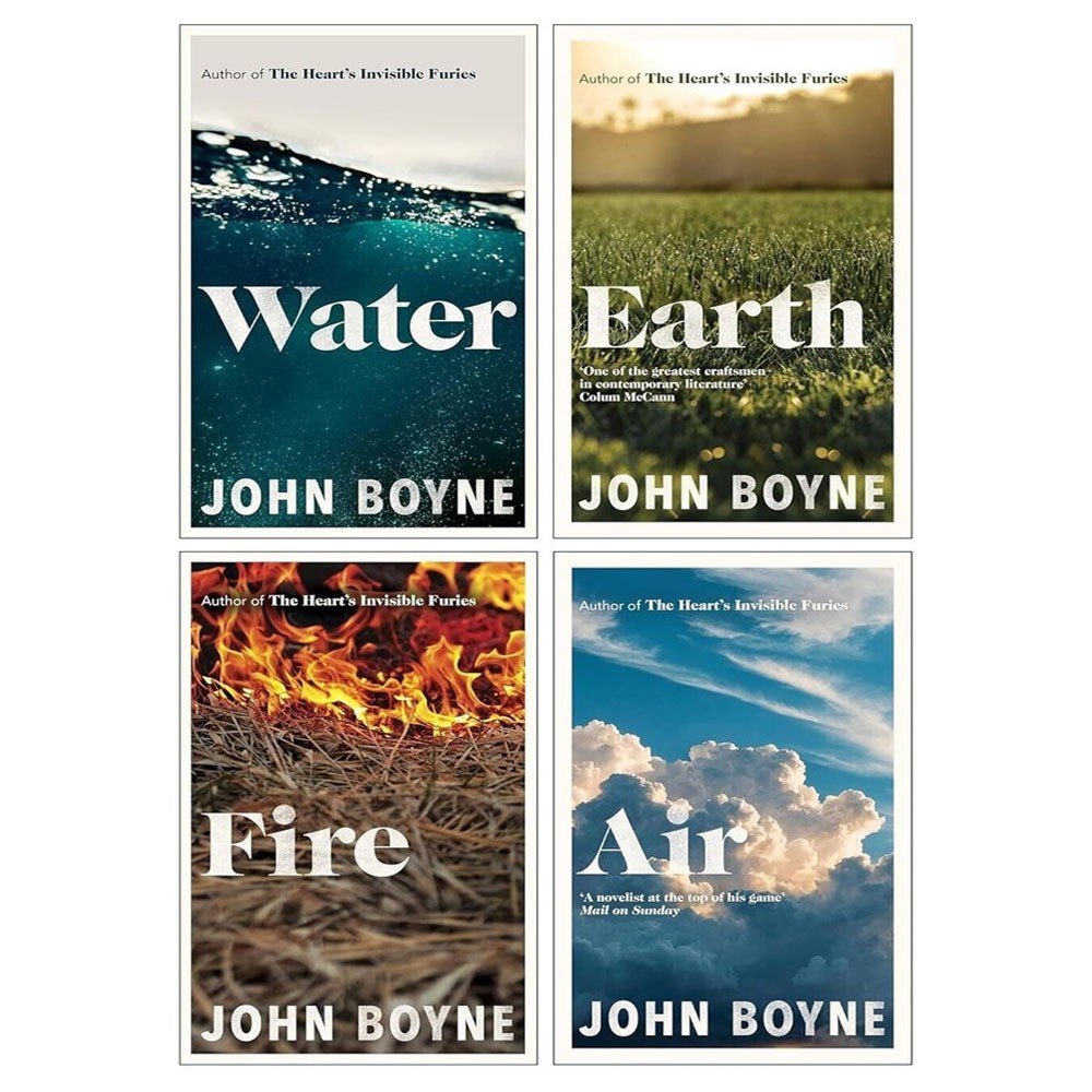 John Boyne Collection 4 Books Set Water, Earth, Air , Fire