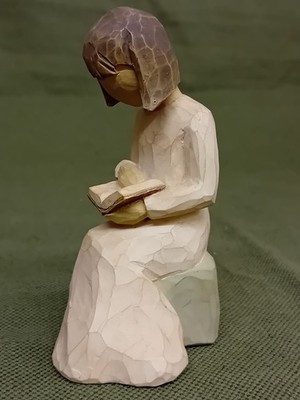 Willow Tree 'Wisdom' Figur. 4,5'' hoch. Guter Zustand.