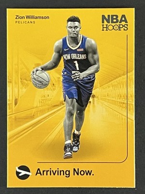 2019-20 Panini NBA Hoops - Arriving Now Zion Williamson #2 (RC)