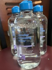 Up  Up 3 In 1 Micellar Cleansing Water 13.5 Fl. Oz. Make Up Remover 3 Pack New